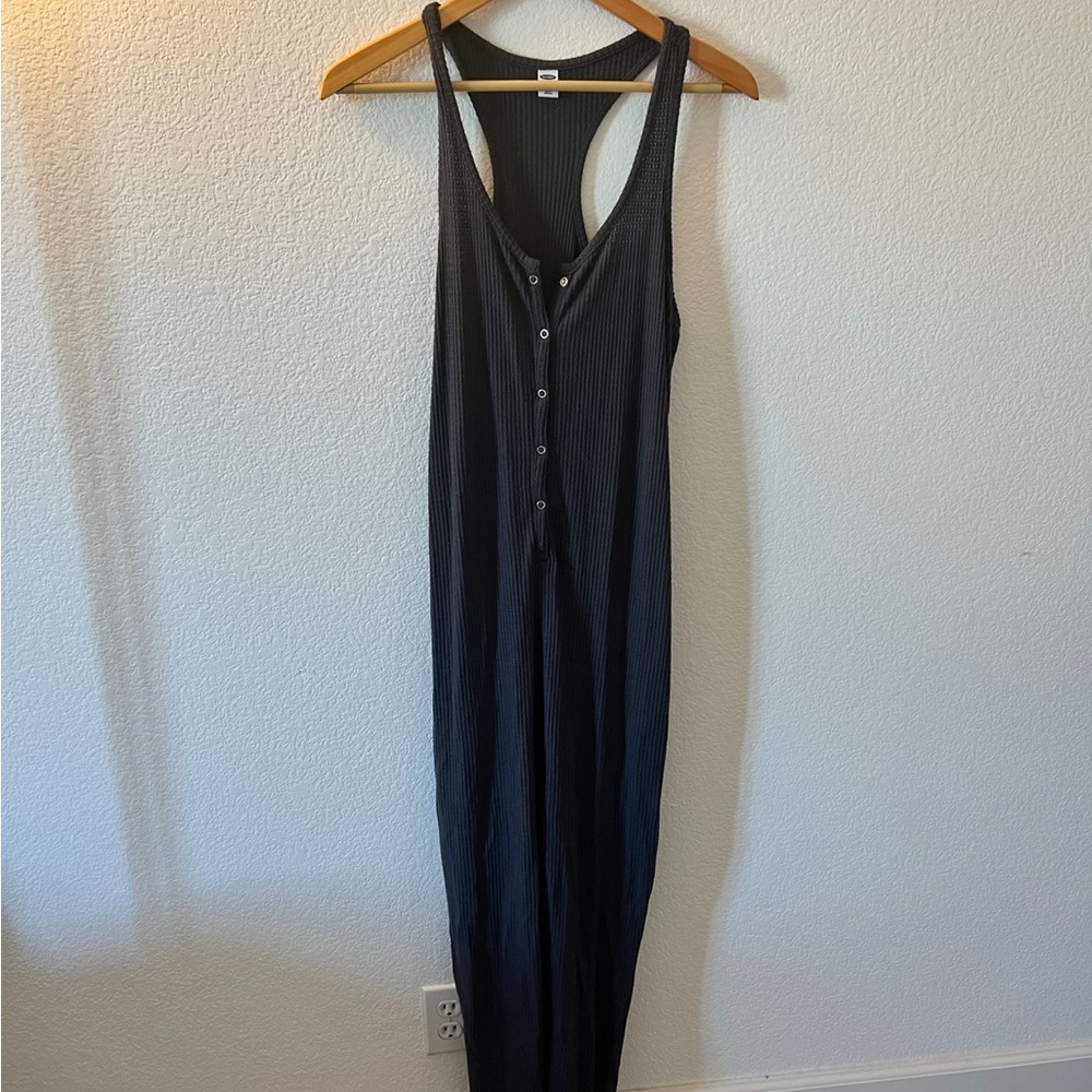 Gray jumpsuit Tall